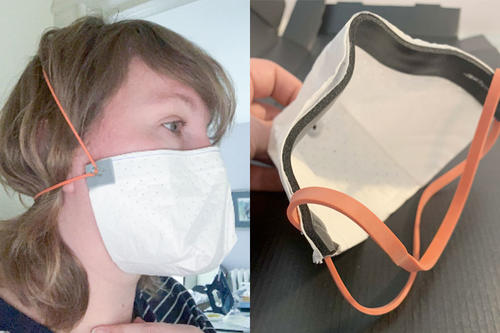 University of Minnesota respirator mask prototype
