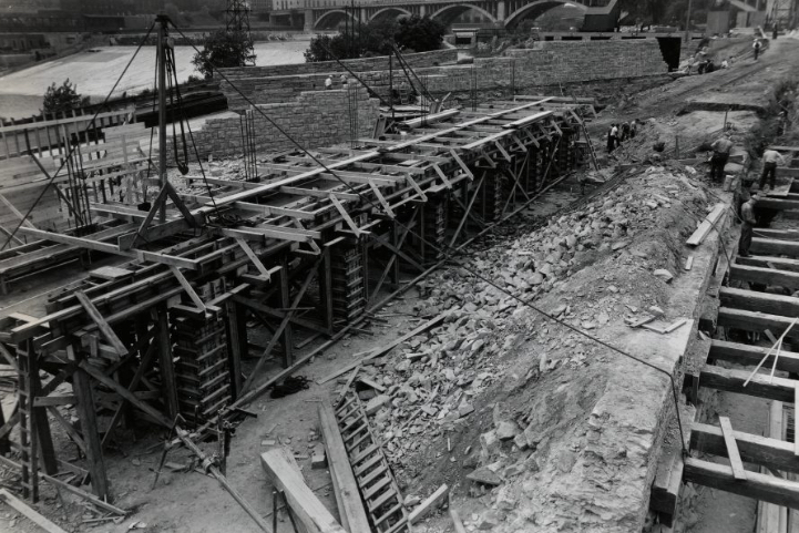 1936 construction of SAFL’s supply channel