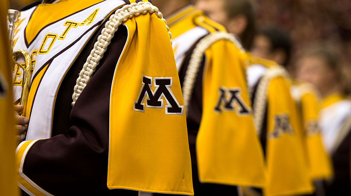 University of Minnesota marching band uniform