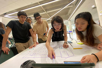 U of M students collaborate with peers from the Singapore University of Technology and Design and the National University of Singapore.