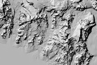 Reference Elevation Model of Antarctica (REMA) of Central Transantarctic Mountain regions