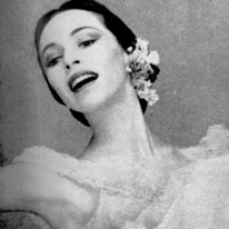 Maria Tallchief from Dance Magazine in 1954