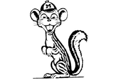 The first official mascot illustration, 1940s