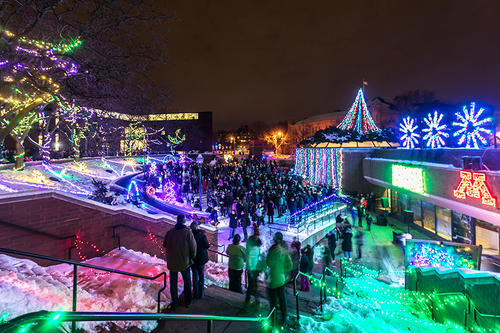 Student-designed winter light shows begin Dec. 9 at the University of Minnesota University of Minnesota