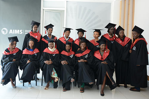 AIMS graduates 