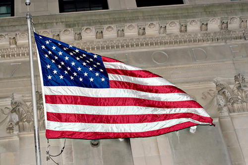 American Flag in Washington DC