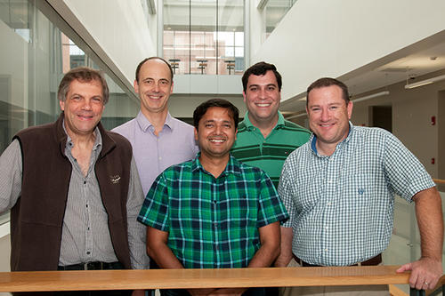 Photo of CSE researchers Chubukov, Jalan, Leighton, Greven, and Fernandes