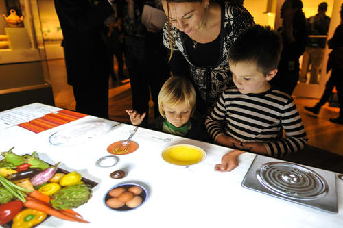 interactive cooking table