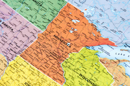 Map of Minnesota